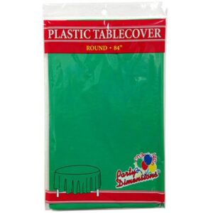 84" GREEN TABLE LINER - ROUND