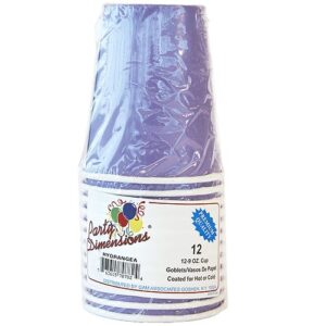 9 OZ HOT CUP - HYDRANGEA 12CT