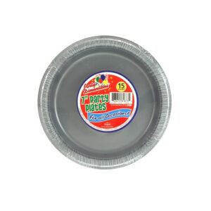 PLASTIC 7" SILVER PLATE