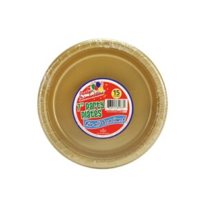 PLASTIC 7" GOLD PLATE