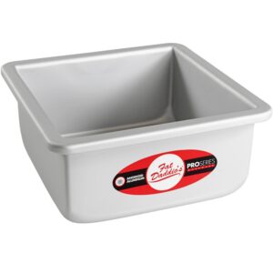 ALUMINUM SQUARE SOLID BOTTOM-FAT DADDIO - 6 X 6 X 3 DEPTH