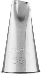 ALUMINUM SILVER TIP/TUBE - DECORATING TUBES-ATECO - 59
