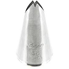ALUMINUM SILVER TIP/TUBE - DECORATING TUBES-ATECO - 68