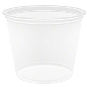 5.5OZ CLEAR PLASTIC PORTION CUPS PLASTIFAR