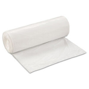 30 GAL GARBAGE BAGS  30:X 37" .75MIL LDPE WHITE