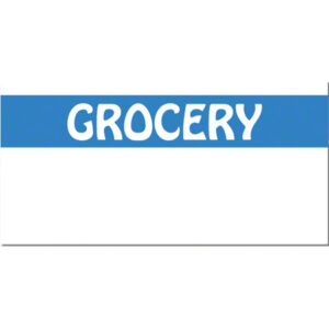 BLUE PRICE GUN LABEL ROLLS