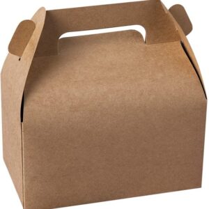 KRAFT GABLE LUNCH GIFT BOX MEDIUM 24CT