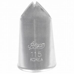 ALUMINUM SILVER TIP/TUBE - DECORATING TUBES-ATECO - 115