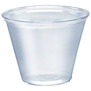 9 OZ CLEAR PFAR PACK PLASTIC CUPS 18208