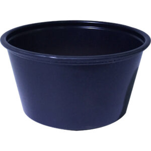 2 OZ BLACK PLASTIFAR PLASTIC PORTION CUPS 11270