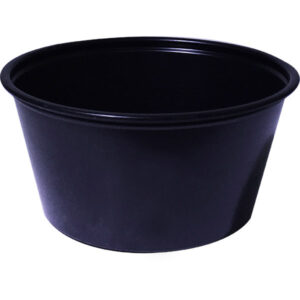 3.25 OZ BLACK PLASTIFAR PLASTIC PORTION CUPS 11273