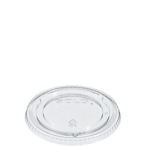 PET FLAT LID PL16D NO HOLE 18227