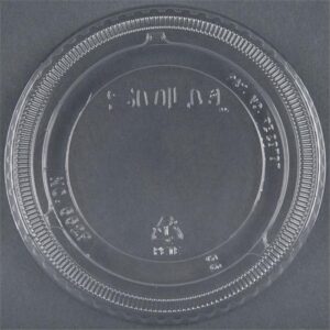 PET FLAT LID PL12H16 NO HOLE 18230