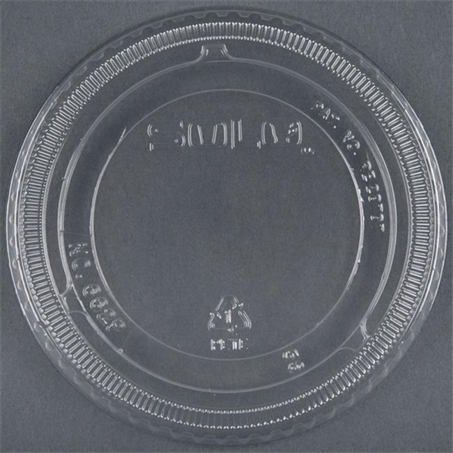 PET FLAT LID PL12H16 NO HOLE 18230