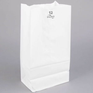 12 LBS WHITE PAPER BAGS  51032