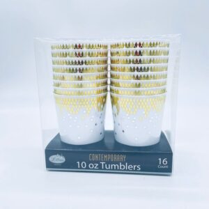 CONTEMPORARY 10OZ TUMBLER (16CT)- SHIMMER