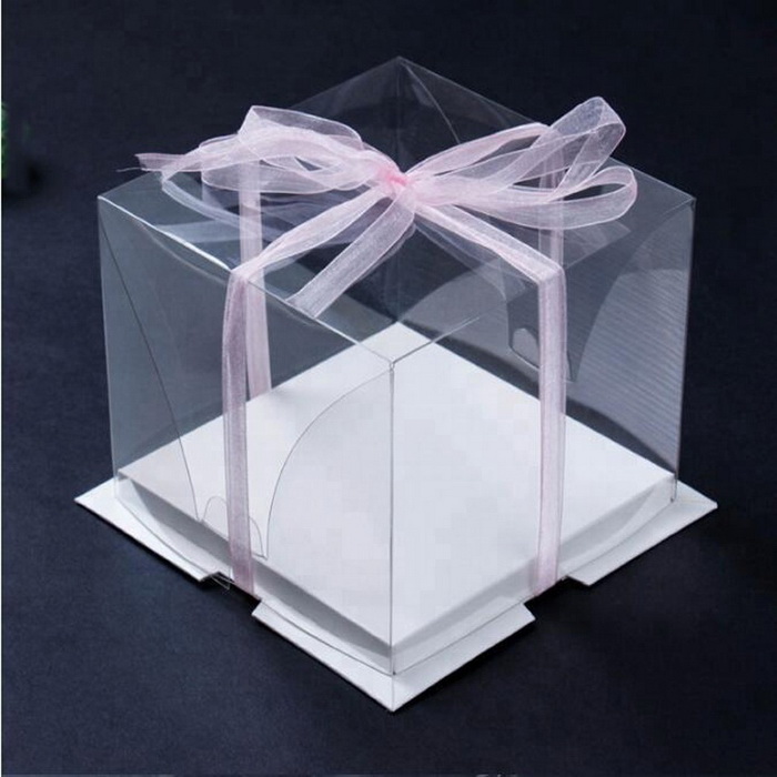 Clear Square Cake Box – kruger