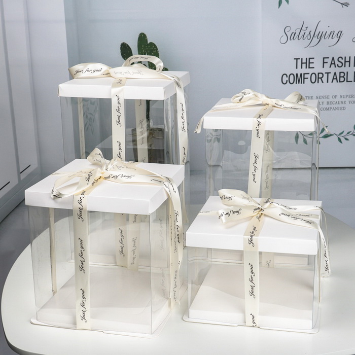 Square Cake Box With White Or Marble Top – kruger