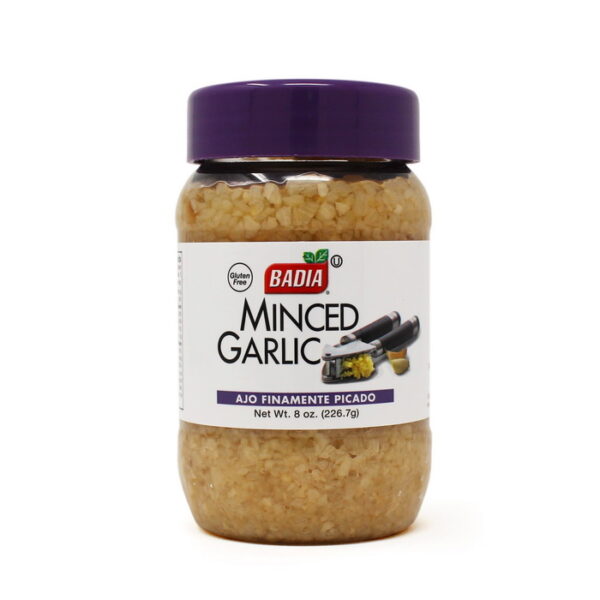 8oz Garlic Minced In Water (00335) Badia – kruger