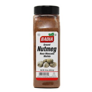 16OZ NUTMEG GROUND (00534) BADIA