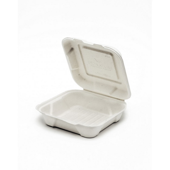 8" 1PT BIONATURE HINGED TRAY 40003