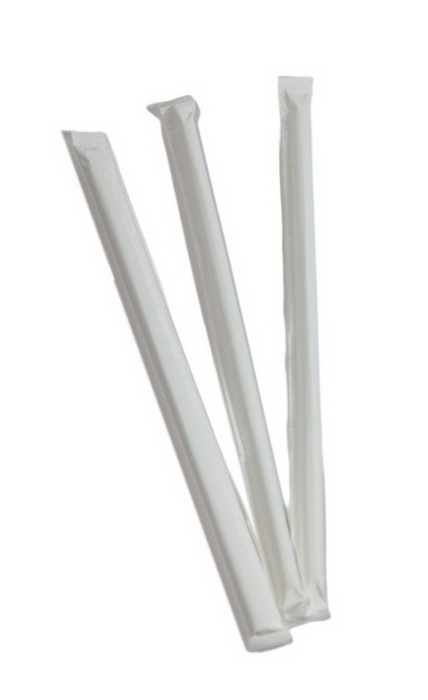 White Paper Wrapped Straws -Wrapped – Earthchoie – kruger