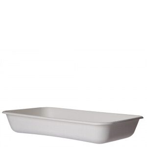 WORLDVIEW SUGARCANE TAKE-OUT CONTAINERS - RECTANGLE, 10 X 7IN
