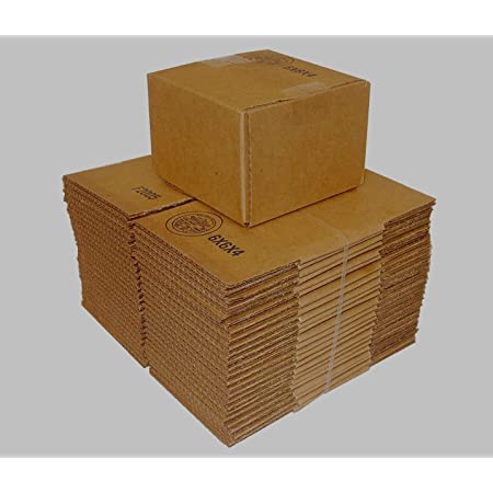 CORRUGATED SHIPPPING BOX 8"X8"X4" (59337-1-1)