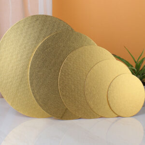 MDF ROUND GOLD BOARDS (CP1130D) - 12"