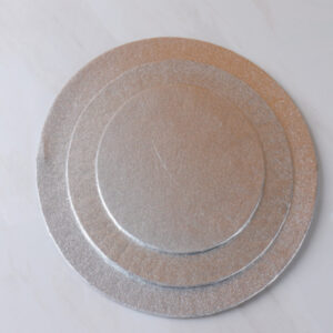 MDF ROUND SILVER BOARD (CP1130E) - 12"