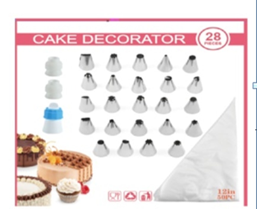 28PC MOUNT DECORATING TUBE SET