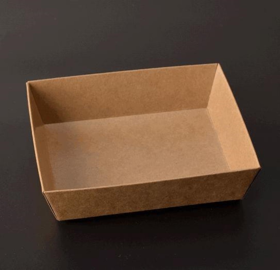 #5 KRAFT PAPER SUSHI TRAY