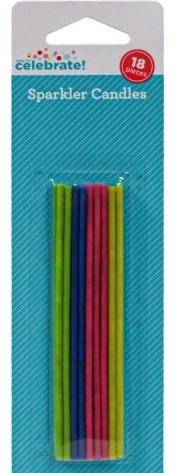 ASSORTED COLOR SPARKLING BIRTHDAY CANDLES – kruger