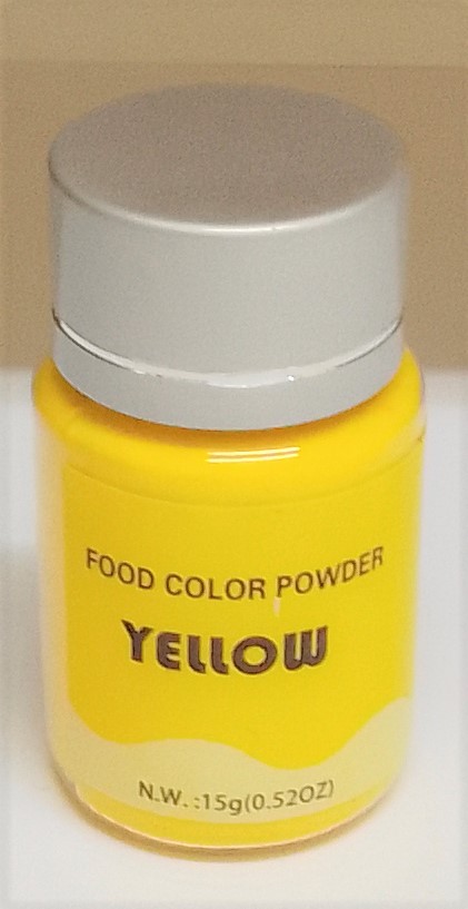 Edible Food Color Powder Yellow – kruger