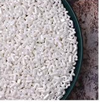 DT BEADS CANDY CANE WHITE 3.5OZ