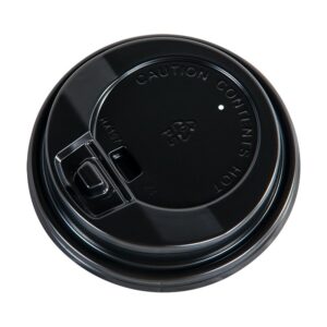 16OZ BLACK LIDS 480ML (H005-160Z)