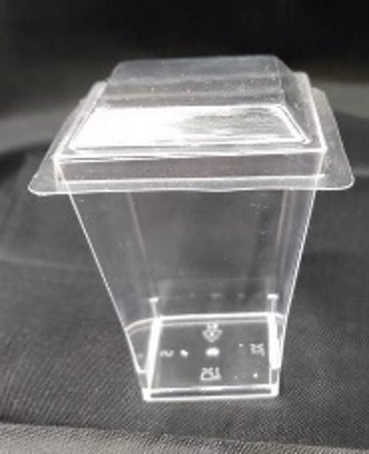 MINI CLEAR SWEETS/DESSERTS CUP 12CT