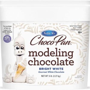 SATIN ICE BRIGHT WHITE MODELING CHOCOLATE FONDANT 5LB