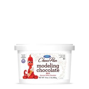 SATIN ICE RED MODELING CHOCOLATE 1LB