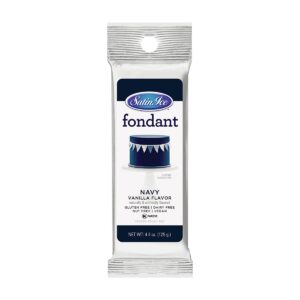 SATIN ICE NAVY FONDANT 4.4OZ