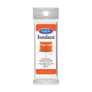 SATIN ICE ORANGE FONDANT 4.4OZ