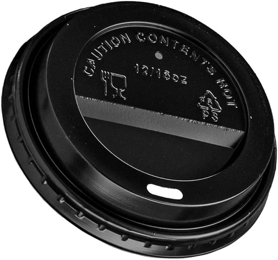12/16/20OZ FLAT BLACK LID 90MM
