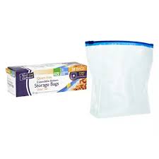 QUART SLIDER EXPANDABLE STORAGE BAG