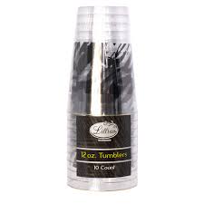 12 OZ ABSTRAX TUMBLER (12416)  - CLEAR