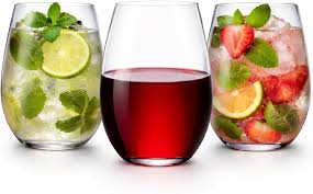 10OZ CLEAR SPECIALTY CUP STEMLESS WINE, BOXED