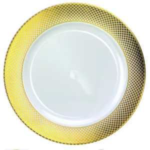 12" GOLD PLATE CHARGER