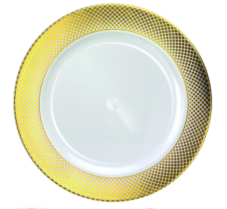 12" GOLD PLATE CHARGER