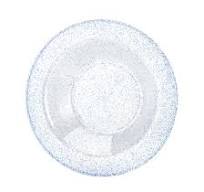 14 OZ GLITTER BOWL  (33634) - BLUE