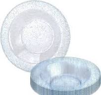 5 OZ GLITTER BOWL  (33635) - BLUE