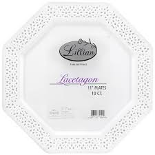 LACETAGON 11" PEARL PLATE